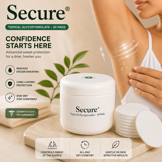 Secure® – Stop Excessive Sweating. Start Living Confidently
