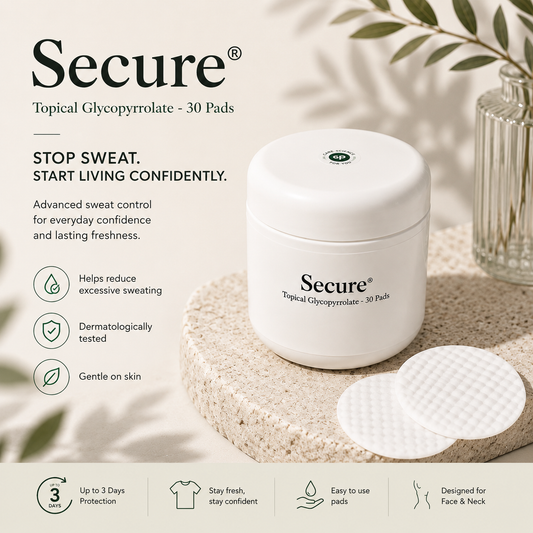 Secure® - Stop Letting Sweat Control Your Life
